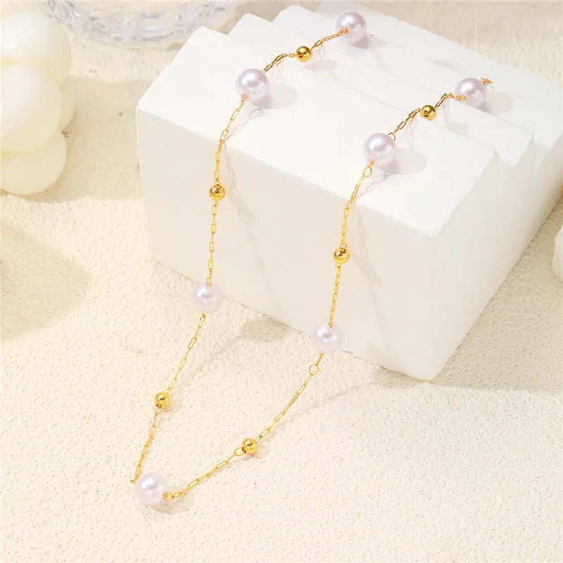 Colar Pérolas Glamorosas