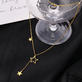 Colar Estrelas Delicadas Luxury