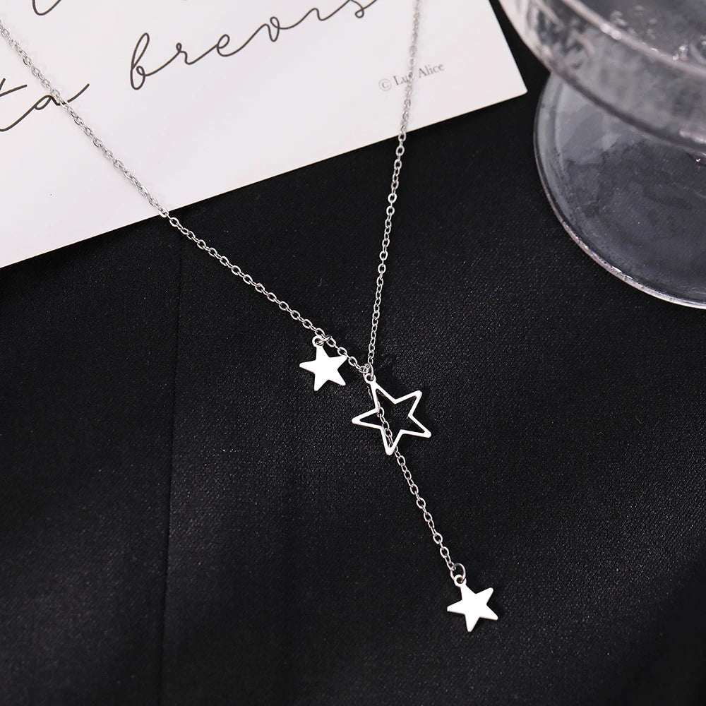 Colar Estrelas Delicadas Luxury