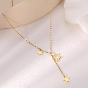 Colar Estrelas Delicadas Luxury