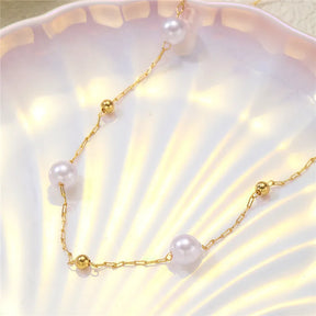 Colar Pérolas Glamorosas